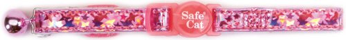 Super Star Cat Collar, 3/8 Wide, Adjustable 8-12