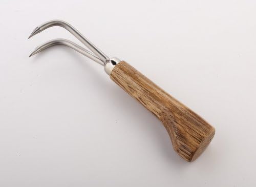 Garden Tools Bonsai Tools Jtg-05 Hook Wooden Handle Stainess Steel Hook Robust Very Firm and Durable Made By Tian Bonsai