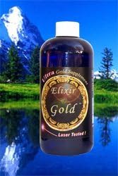 Elixir of Gold Ultra-Colloidal Gold 240 ppm, 8 oz. by Silver Mountain Minerals