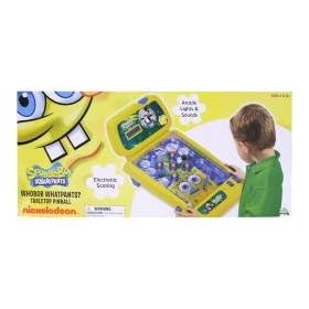 Click here to buy WhoBob WhatPants? SpongeBob Electronic Tabletop Pinball Game Arcade Lights & Sounds by Moose Mountain Marketing Inc.