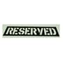 Hanson Reserved Plastic Stencil