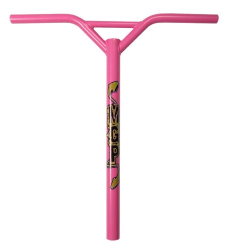Madd Gear Krunk Bat Wing Oversized Bars with Rake - Pink