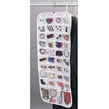 Household Essentials 01943 Ultra 80-Pocket Hanging Jewelry Organizer