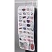Household Essentials 01943 Ultra 80-Pocket Hanging Jewelry Organizer