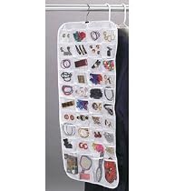 Whitney Design 80-Pocket Ultra Jewelry Organizer, White