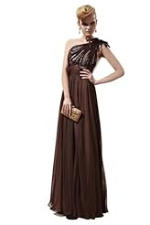 A-line One Shoulder Sleeveless Cocktail Floor Length Beaded Applique Homecoming Dress/Pageant Dress/Prom Dress/Party Dress/Wedding Dress 