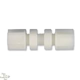 JACO Bulkhead Union - 1/4 inch Tube O.D. Female x 1/4 inch Tube O.D. Female