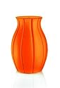 Guzzini Wäschekorb Ninfea orange mit Deckel