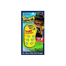 Triumph the Insult Comic Dog In Your Pocket Talking Keychain