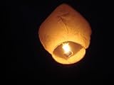 1332 W10 Eco Friendly Pack of 10 Traditional Chinese Thai Flying Glowing Sky Lanterns in White Colour suits perfectly for New Year Celebration, Christmas Celebration, Wedding, Bonfire Night, Halloween, Diwali Celebration, Party Celebration, New Years Eve Celebration, Chinese New Year Celebration Party Gadgets - Top Quality >>> THT Trade
