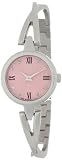 ESQ by Movado Women`s 07101358 ESQ Sienna Stainless Steel Pink Diamond Dial Bangle Bracelet Watch