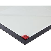 3M Clean-Walk Framed Mat 5840 White on Black, 31-1/2 in x 25-1/2 in (Pack of 1)