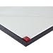 3M Clean-Walk Framed Mat 5840 White on Black, 31-1/2 in x 25-1/2 in (Pack of 1)