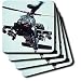 Apache Longbow - Set Of 4 Coasters - Soft