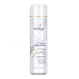 Pantene Pro-V Silver Expressions Daily Color Enhancing Shampoo for Gray to Silver Shades, Sterling to Snow, 13 fl oz (384 ml) (Pack of 3)