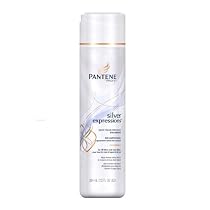 Pantene Pro-V Silver Expressions Daily Color Enhancing Shampoo for Gray to Silver Shades, Sterling to Snow, 13 fl oz (384 ml) (Pack of 3)