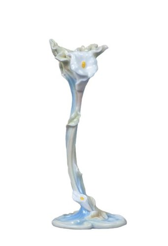 7.25 inch Blue and Candle Holder