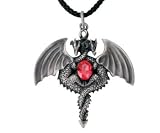 Double Dragon Pendant Collectible Medallion Necklace Accessory Jewelry Reviews