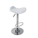 ITALMODERN Fabia Adjustable Barstool, White
