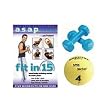 SPRI FCS-VLBR Fitness Conditioning System Xering and Ultra Toner (Very Light Resistance)