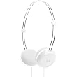 iLuv iHP614WHT Sweet Cotton High Fidelity Stereo Heaphones with Speak EZ Remote for Smartphones - Wired Headsets - Retail Packaging - White