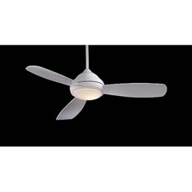Contemporary F517-WH 52 Concept I Ceiling Fans Light and Remote Minka Aire Ceiling Fan by Amazon-Minka-Aire