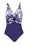 Fiji Leafy One Piece Swimsuit by Marigo - Women's Swimsuit Plus Size Swimsuits