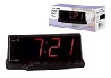 'Prelude' 1.8  Jumbo Red Led Alarm Clock