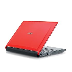 MSI EX300-018US 13.3-Inch Laptop (2.0 GHz Intel Centrino 2 P7350 Processor, 4 GB RAM, 250 GB Hard Drive, 256 MB ATI HD3450 Graphics, Vista Premium) Red