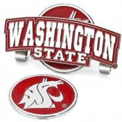Washington State Cougars Hat Clip Golf Ball Marker