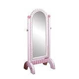 Teamson Girl's Standing Mirror Hand Painted