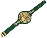 Muhammad Ali AKA Cassius Clay Autographed WBA Green Championship Belt