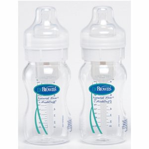 Childrens Toyshop  Toys : Dr Browns Twin Pack Of 240ml Wide Neck Bottles