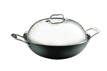 Emeril Hard Anodized Wok with Stainless Steel Lid
