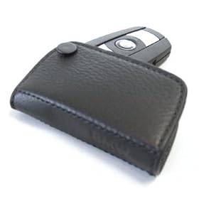 BMW Genuine Key Fob Leather Case/Holder Black (51 21 0 414 778)