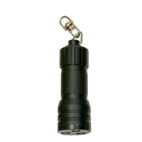 True Utility Tu83 Compact Microlite 3 LED Torch - Black