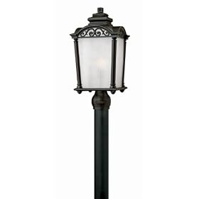 Hinkley Lighting 1961RB Post Mount - Regency Bronze Sonesta (1 x 100 Watt) Outdoor Traditional Light