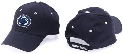 Penn State Hat Navy Lion Head Velcro Nittany Lions On Back - One Size - Navy