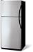Frigidaire FRT8S6ESK 18.2 cu. ft. Freestanding Top-Freezer Refrigerator with 2 Sliding SpillSafe Glass Shelves, 2 Clear Humidity-Controlled Crispers and Clear Deli Drawer: Stainless Steel/Left-Swing Door