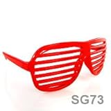 NEW KANYE STRONGER SHUTTER SHADES HIP HOP SUNGLASSES RED