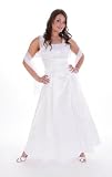 A-Line Chiffon Overlay Bridesmaids Dress