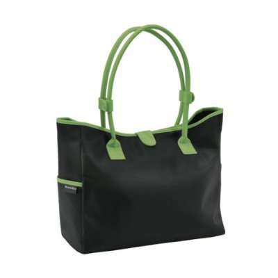 McKenzie Kids Kensington Diaper Bag Black / Green