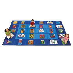 Reading by the Book Rectangle Carpet 7'6x12'