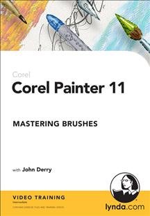 Lyndacom Corel Painter 1.1 Mastering Brushes Using Sponges Modifying Captured Dabs Am Box