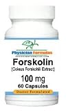 Forskolin (Coleus Forskohlii) Extract Supplement 100 Mg, 60 Capsules - Endorsed by Dr. Ray Sahelian, M.D.