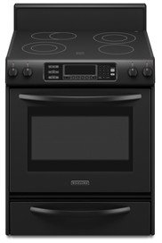 KitchenAid KERS807SBL 30 Architect Series II Freestanding Electric Range - Black