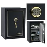 Cannon Safe EV8 Deluxe Fire Protection Safe 287 lbs., 75 Minute Fire Protection Safe w/ Electronic Lock, 5.3 Cubic Ft. Built In Lights