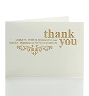 6 Thank You Definition Multipack Cards