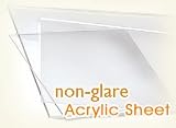 6x8 - Non-Glare Acrylic Sheet for Picture and Poster Frames - UV Resistant