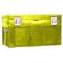 Stationary Job Site Box 45 X 22-1/2 X 31 Yellow